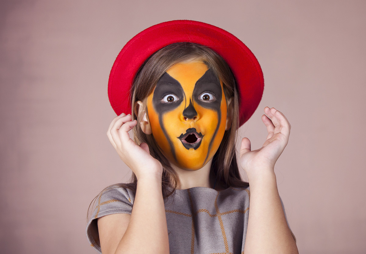 Trucco zucca Halloween