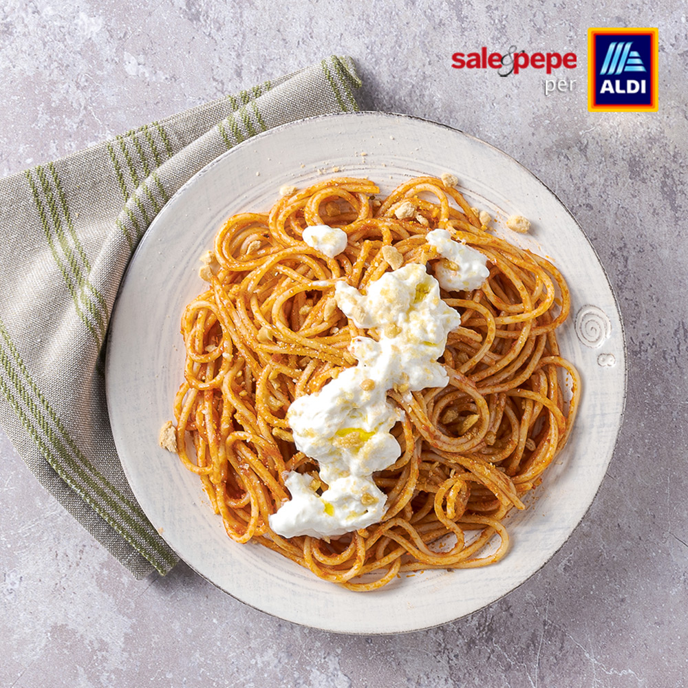 Spaghetti di Gragnano al pomodoro piccante