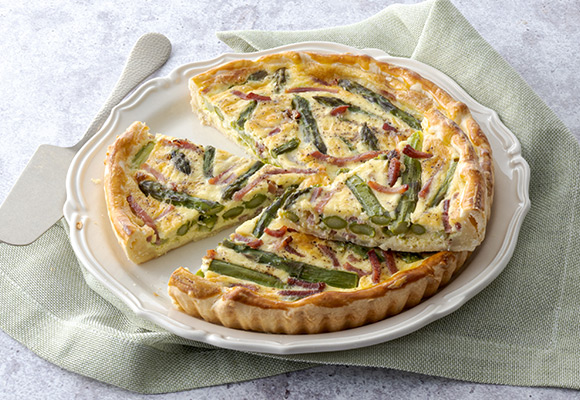 Torta salata con speck e asparagi - Sale&Pepe per ALDI